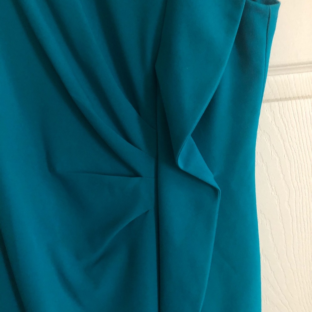 Calvin Klein knee-length ruffled dress